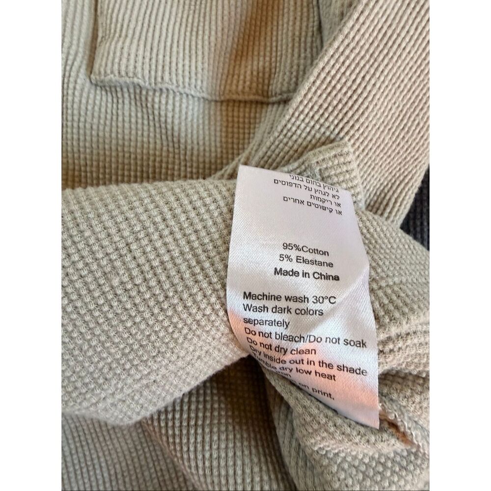 3pc Boys Size 4 Long Sleeve Bundle Zara Waffle - Picture 7 of 10